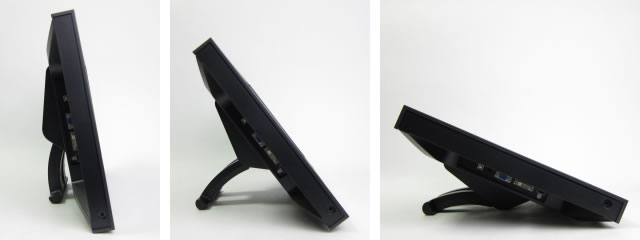 ディスプレイのチルト角度