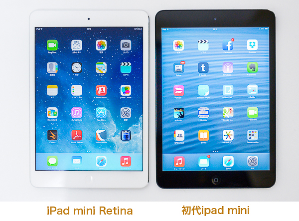 Apple iPad mini Retinaの実機レビュー/さすがの完成度 - the比較 -