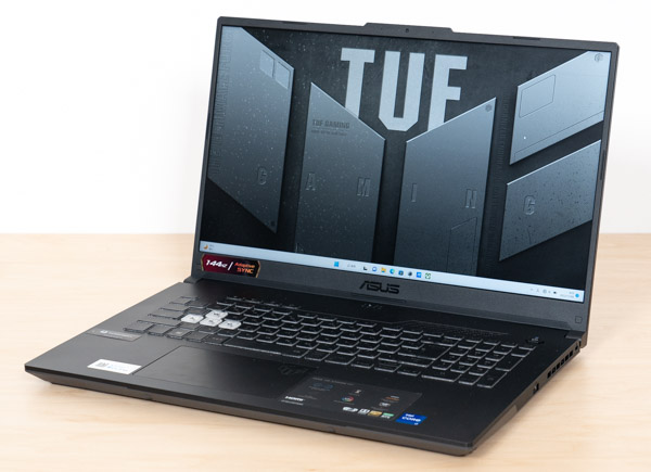 ノートパソコンASUS TUF Gaming F17 FX707ZR【SSD換装済み】 - ノート 