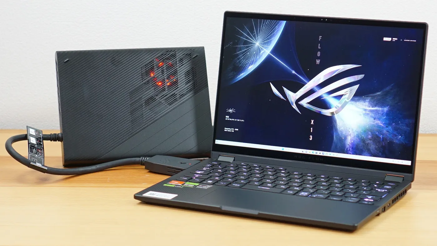 超軽量ゲーミングノート】ASUS ROG Flow X13 - ノートPC