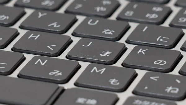 Dell 15のキーボード拡大写真