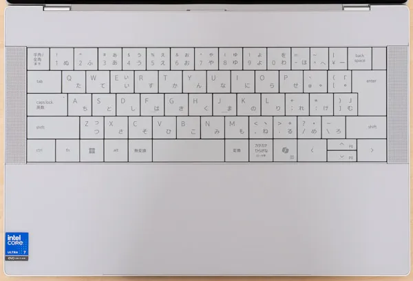 Dell 14 Premiumのキーボード写真