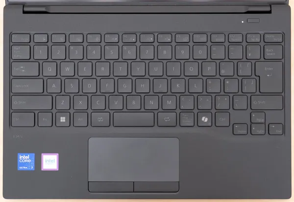 FMV WU5-K3のキーボード写真