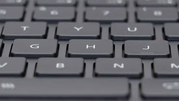 FMV WA4-L1のキーボード拡大写真