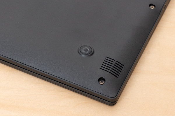 FMV WE1-K3のスピーカー写真