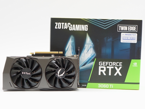 ZOTAC GeForce RTX 3060 FFベンチマーク済み-