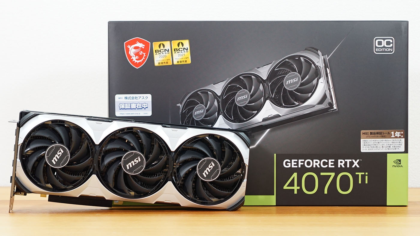 GeForce RTX 4070 Ti のベンチマーク - the比較