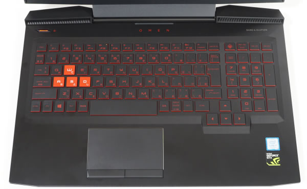 HP OMEN by HP 15 キーボード