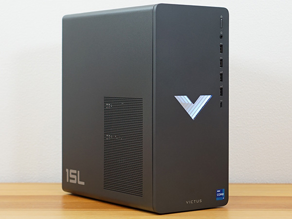 HP Victus 15L Gaming Desktop（ゲーミングPC）の実機レビュー