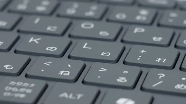 HP EliteBook 8 G1i 13のキーボード拡大写真