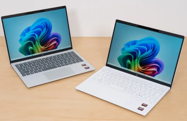 HP OmniBook 7 Aero 13-bgの正面写真