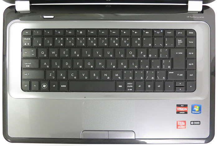 デフォルトでは使いづらい、HPのノートPC ...