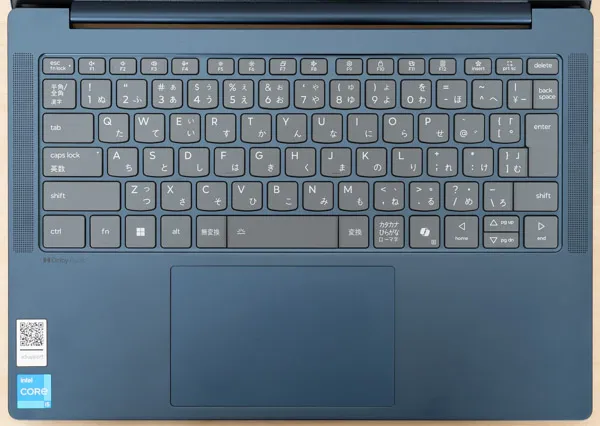 IdeaPad Slim 5i Gen 10 (14型 Intel)のキーボード写真