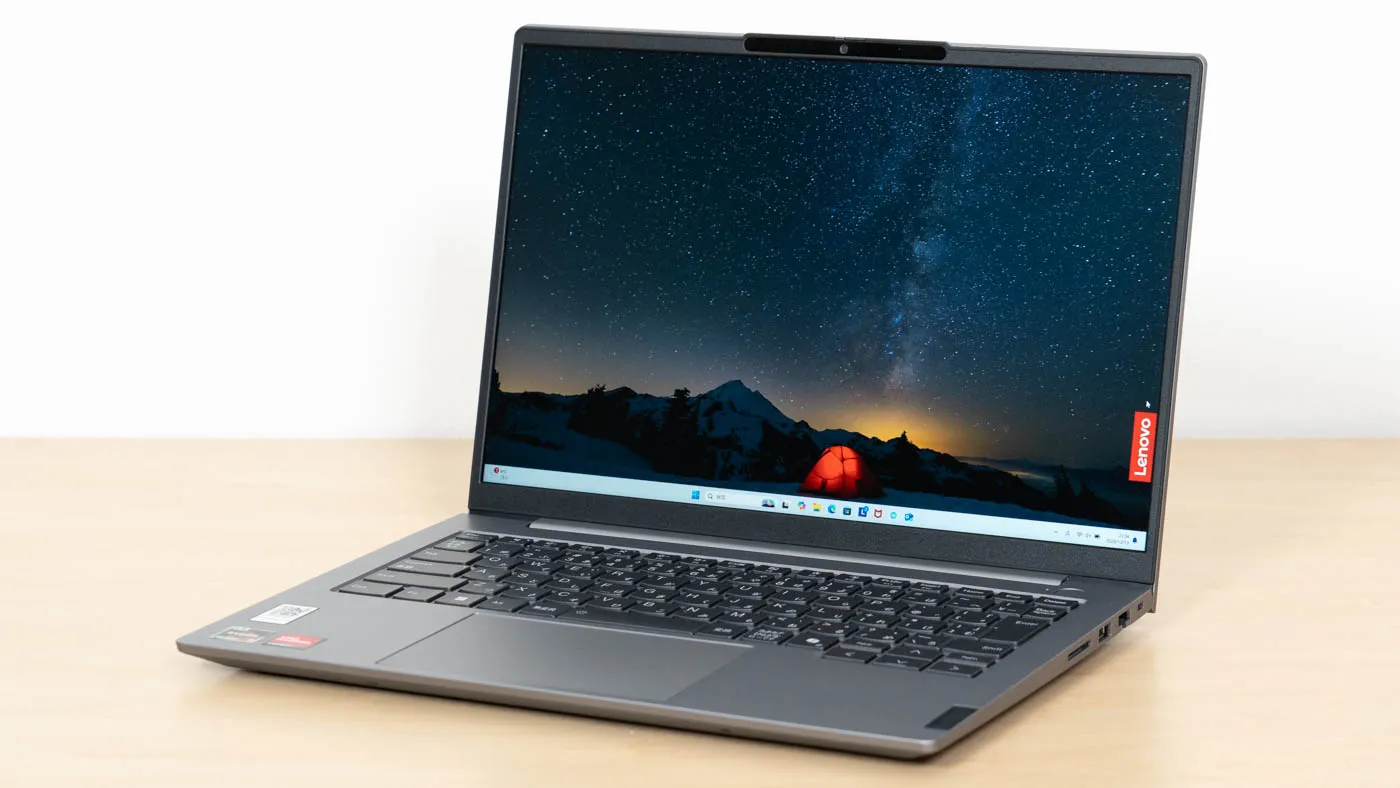 ThinkBook 14 Gen 7(AMD)の実機レビュー ThinkBook 14 Gen 7(AMD)の実機レビュー