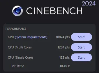 CINEBENCH 2024