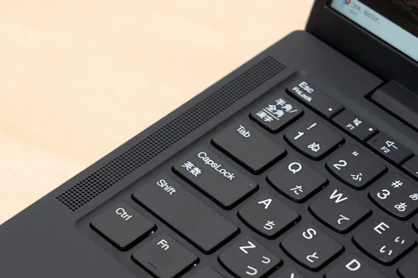 ThinkPad X13 Gen 6(13.3型 Intel)のスピーカー写真
