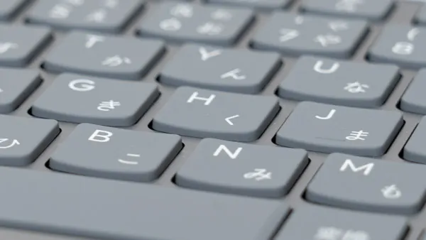 Yoga Pro 7i Gen 10 Aura Edition(14型 Intel)のキーボード拡大写真
