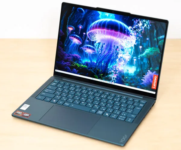 Yoga Slim 7 Gen 10(14型 AMD)の正面写真