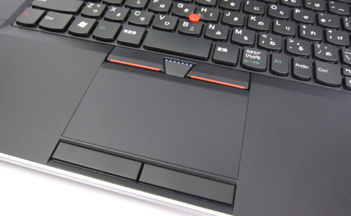 Edge 14のタッチパッド