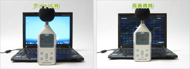 X201の動作音