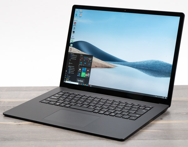 Surface Laptop 4 15インチ(Ryzen 7 4980U)の実機レビュー - the比較