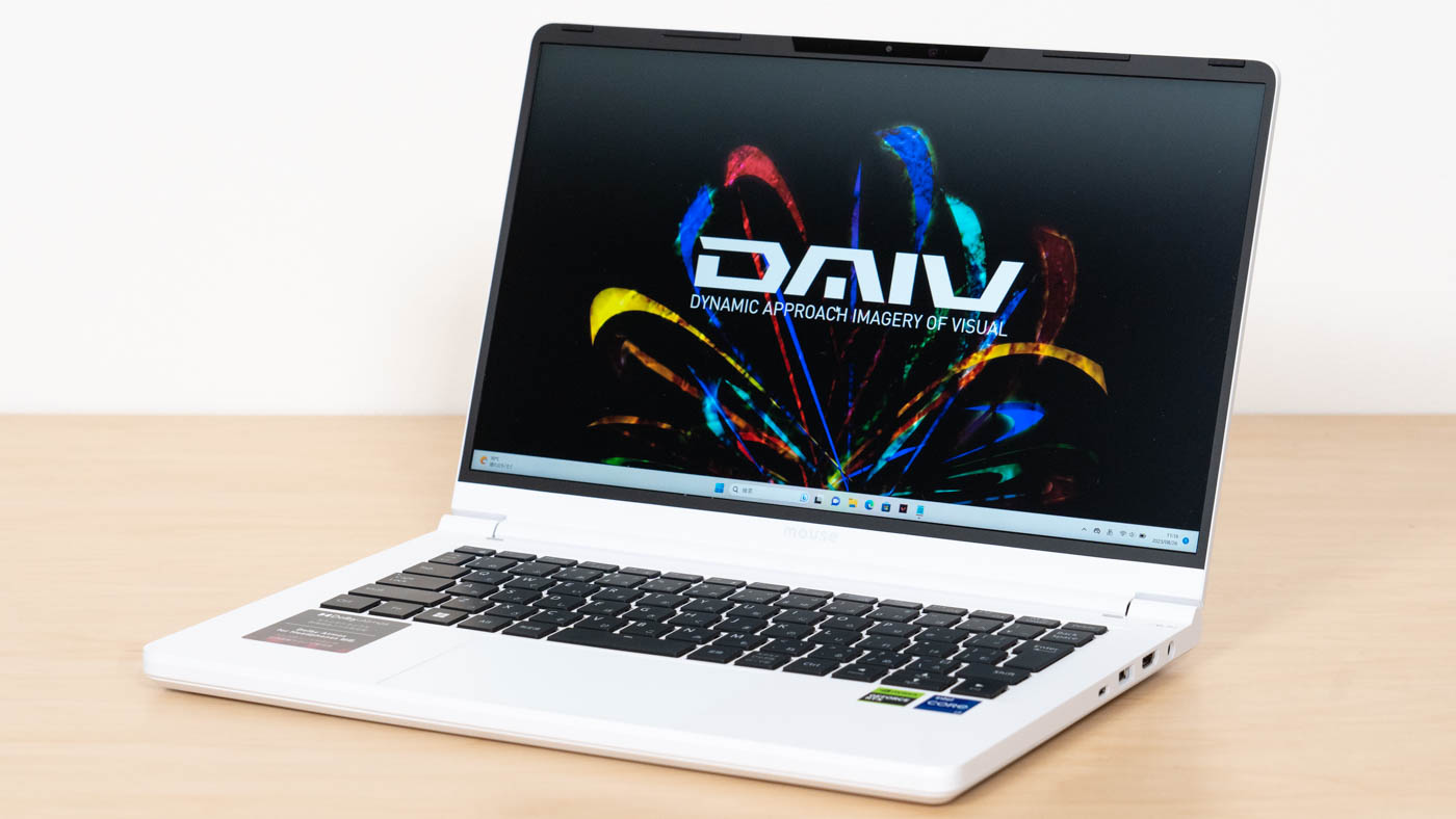 マウス DAIV R4-I7G50WT-Aの実機レビュー - the比較