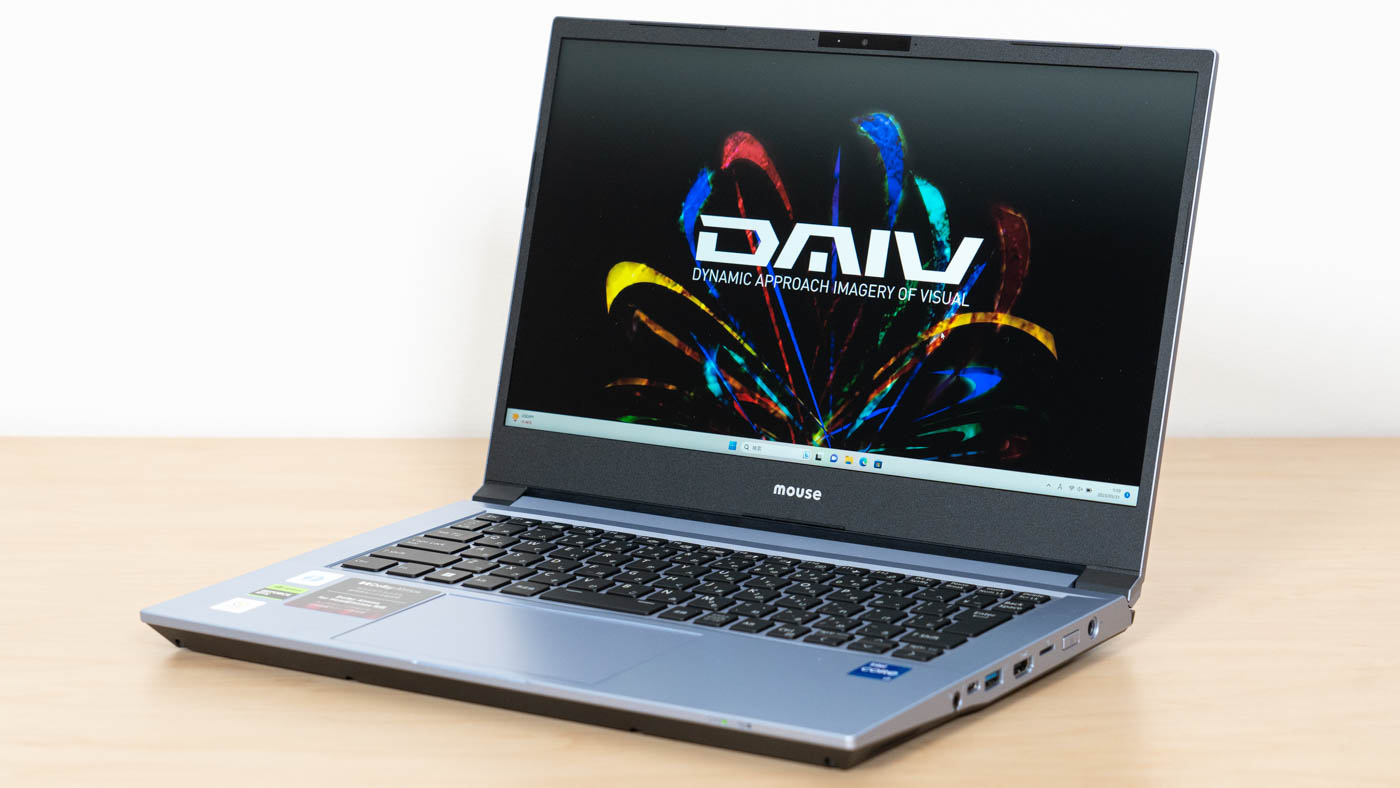 マウス DAIV S4-I7G60CB-Bの実機レビュー - the比較