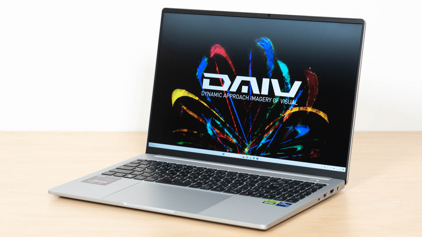 マウス DAIV Z6-I7G60SR-Aの実機レビュー - the比較