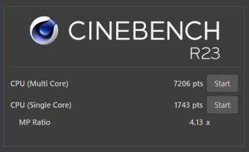 CINEBENCH R23