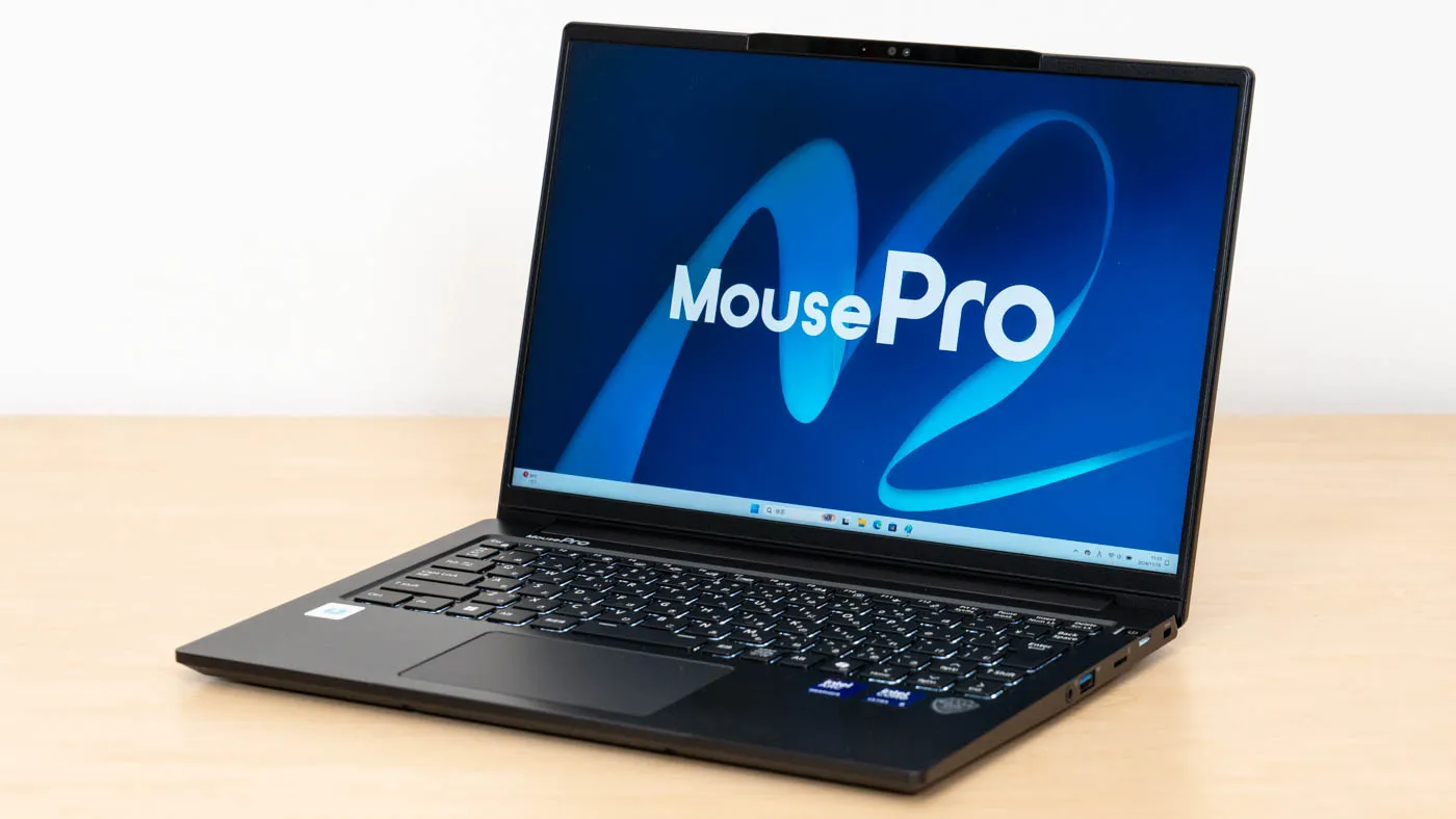 mousePro ノートPC グレー MousePro G4（Core Ultra シリーズ2モデル）の実機レビュー