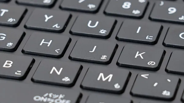 LAVIE Direct N14 Slimのキーボード拡大写真