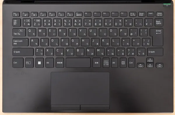 Reborn VAIOのキーボード写真