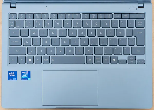 dynabook GR/ZZのキーボード写真